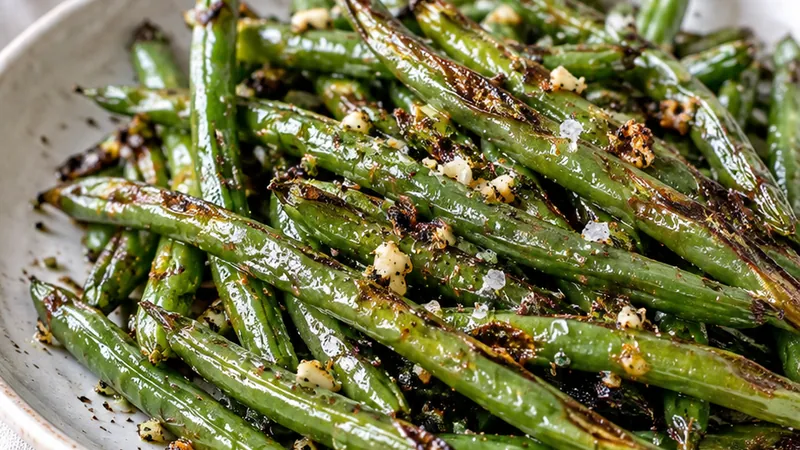 Roasted Green Beans Recipe