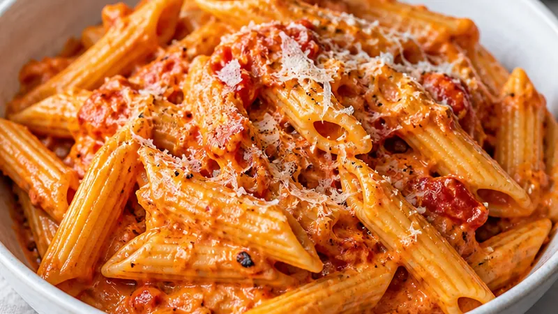 Roasted Red Pepper Pasta