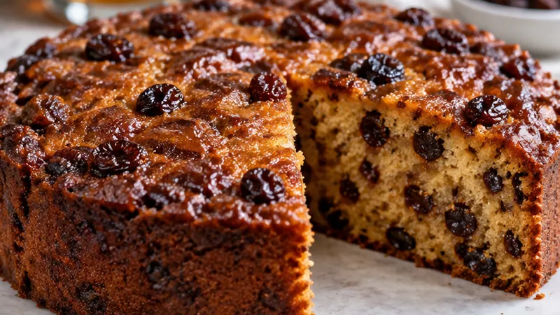 Rum and Raisins Cake Recipe