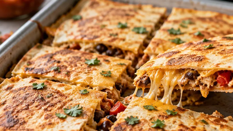 Sheet Pan Quesadillas