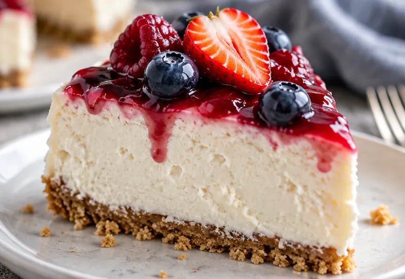 Skyr Cake Recipe, ready to serve