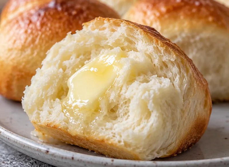 Small Batch 30-Minute Rolls, ready to serve