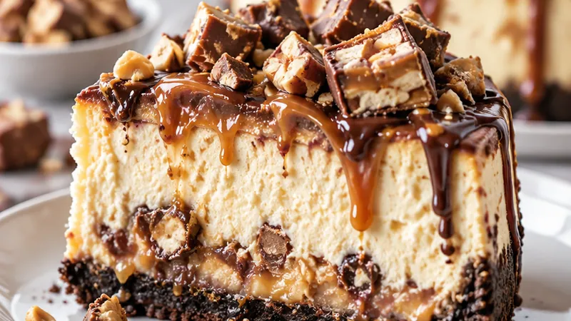 Snickers Cheesecake Recipe
