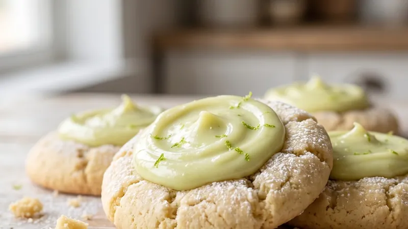 Key Lime Pie Cookies