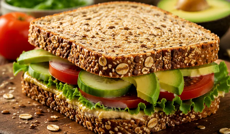 Soft Sandwich Ezekiel Bread, ready to serve