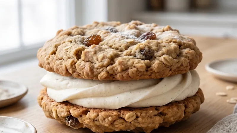 Sourdough Oatmeal Cream Pies