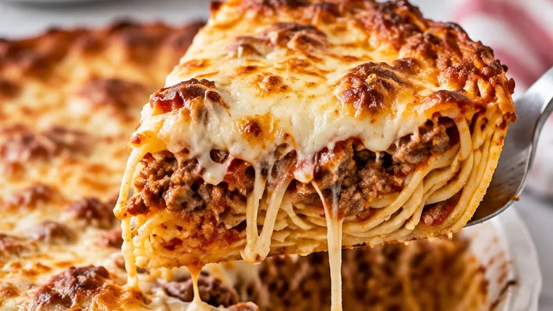 Spaghetti Pie Recipe
