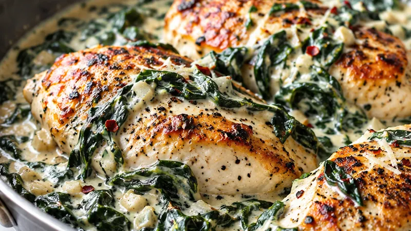 Spinach Chicken Recipe