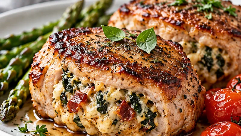 Stuffed Pork Chops Recipe
