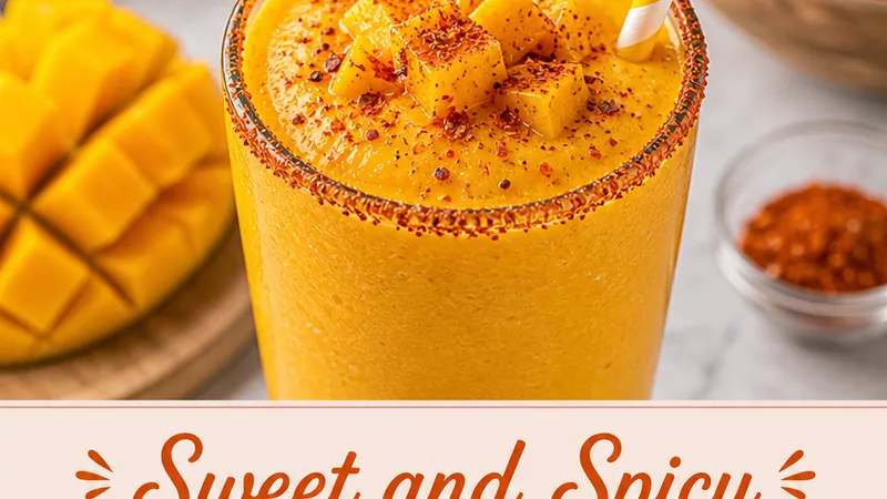 Spicy Mango Tajín Smoothie