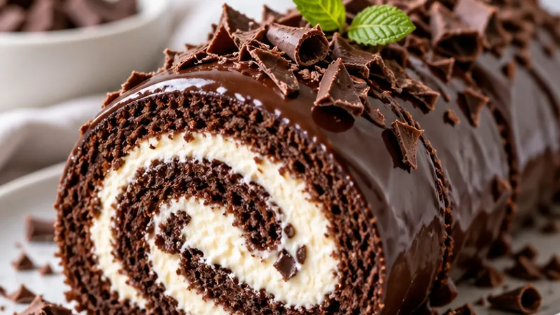 Swiss Chocolate Rolls Recipe