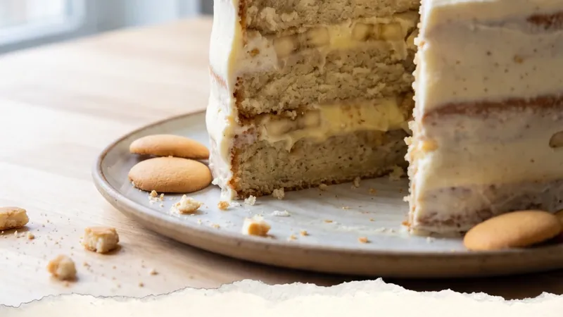 Banana Pudding Layer Cake