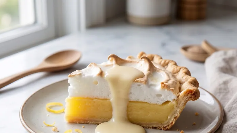 Lemon Pie with Condensed Milk