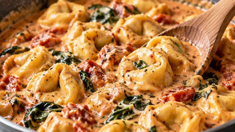 Creamy Homemade Tortellini Sauce
