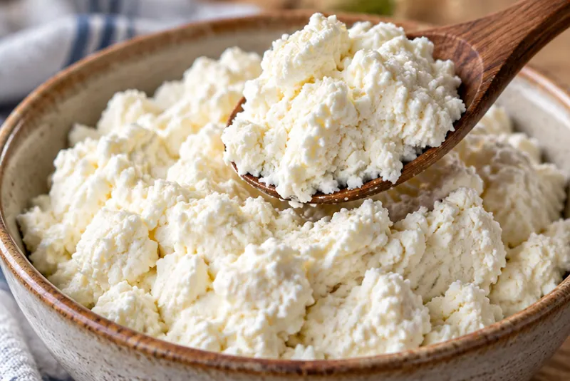Traditional Homemade Cheese Recipe, ready to serve