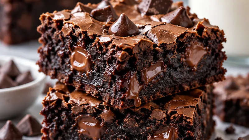 Triple Chocolate Brownies