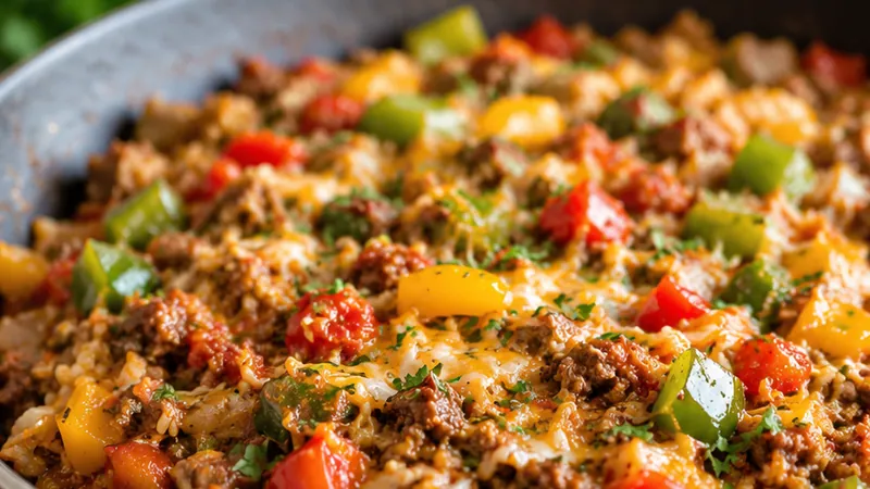 Unstuffed Peppers Recipe
