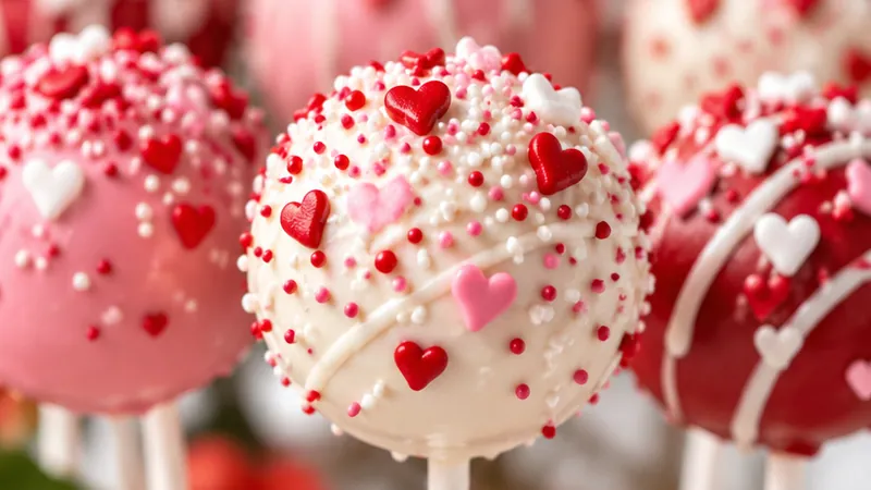 Valentine Cake Pops
