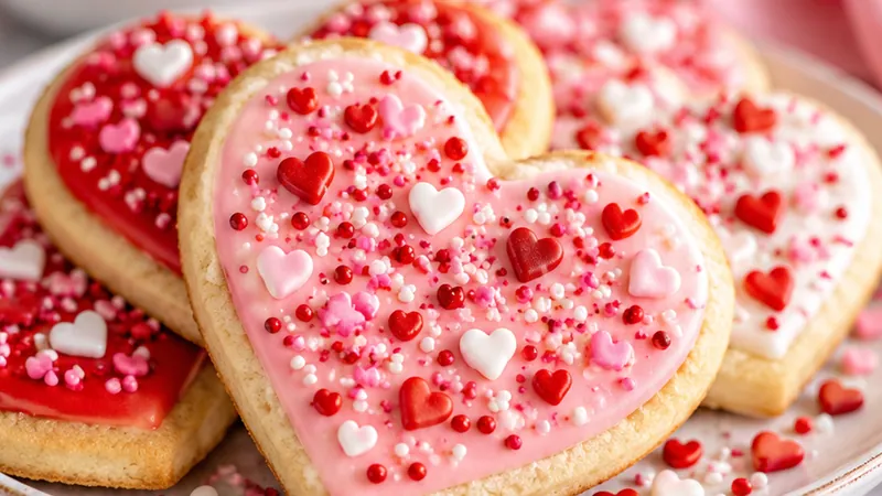 Valentine Sugar Cookies