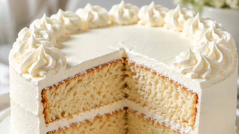 Vanilla Buttermilk Cake Recipe