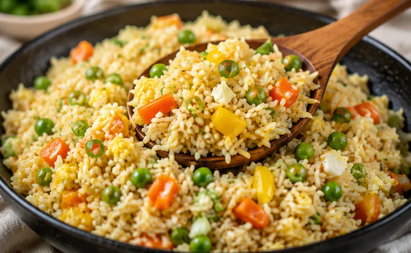 Vegetable Fried Rice Recipe, ready to serve
