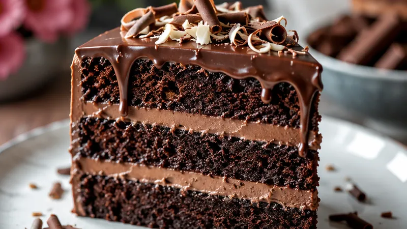 Vertical Chocolate Cake Recipe