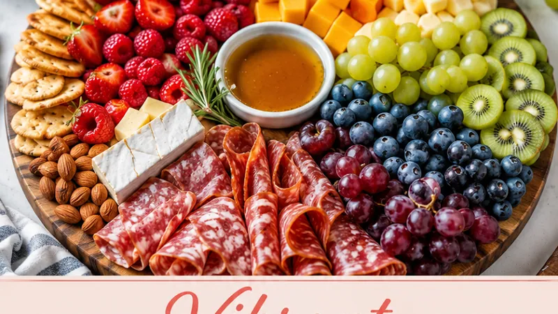 Vibrant Rainbow Inspired Charcuterie Board Recipe