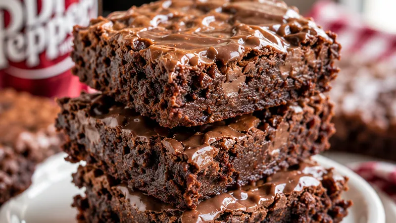 Viral Dr Pepper Brownies Recipe Worth Trying