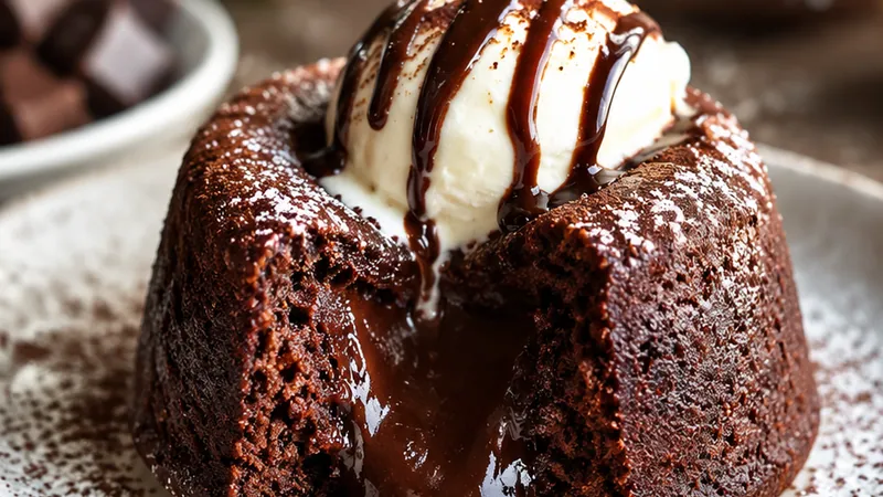 Warm Chocolate Cake Recipe