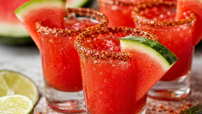 Watermelon Mexican Candy Shot