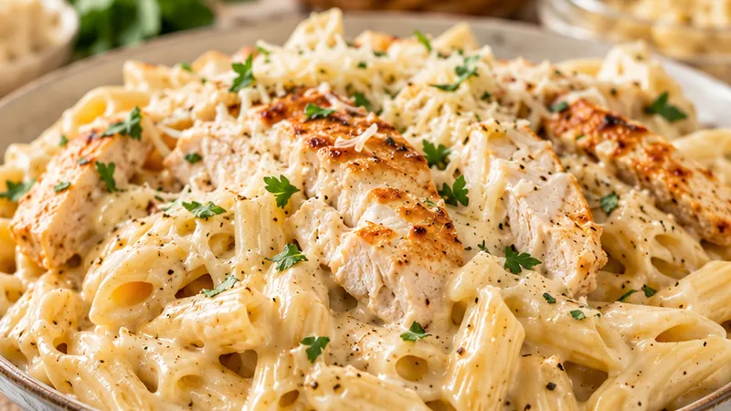 White Cheddar Chicken Pasta