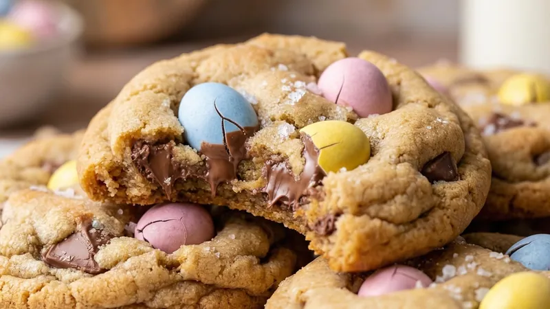 Cadbury Mini Egg Cookies
